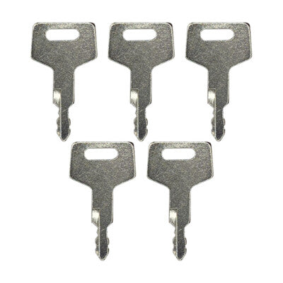 H806 17001-00019 Ignition Key for New Holland Hitachi Gehl Equipment 5 Pack