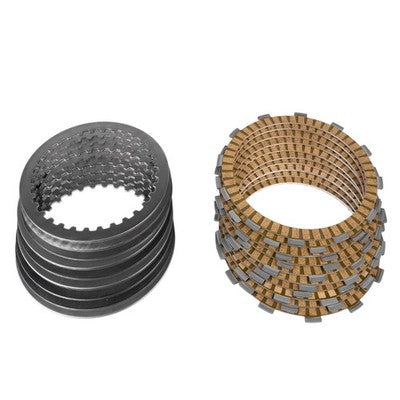 Clutch Friction Steel Plates Kit for Harley Dyna Wide Glide Road King 1999-2017