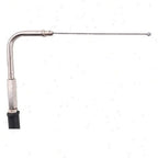 36-0131 56-1-2 Inch Stainless Steel Throttle and Idle Cable for Harley Davidson