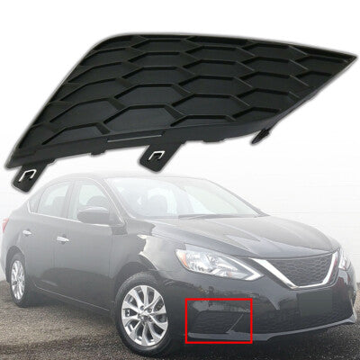 For Nissan Sentra  2016-2018 Fog Light Cover RightSide Grille Bezel 622564AF0B