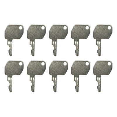 Ignition Key for Ford JCB New Holland Case Backhoe Tractor 92274 86502903 10 Pack
