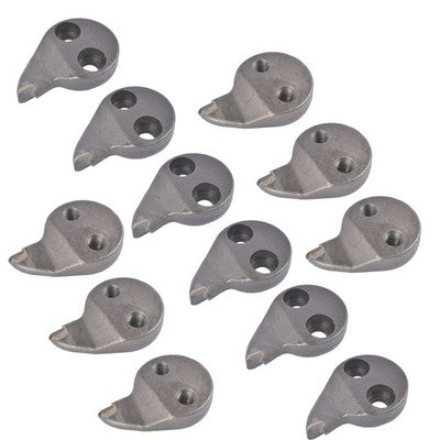 Total Kit 12pcs Stump Grinder Teeth Compatible Rayco Super Tooth 3144C and 3144T