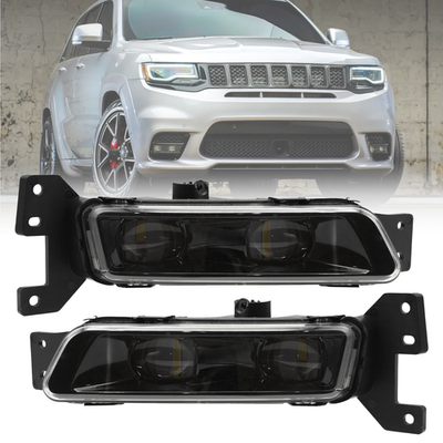 LED Bumper Fog Lights Lamps for 2017-2021 for Jeep Grand Cherokee SRT Pair