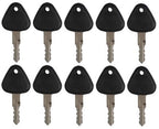 777 14529178 Ignition Keys for Volvo Samsung Excavator Heavy Equipment 10 Pack