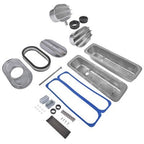 Air Cleaner Dress Up kit Centerbolt Tall Style Valve Cover for Chevrolet SBC 400