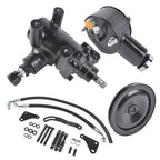 Power Steering Gear Box Conversion Kit for Chevrolet Biscayne Impala 1958-1964
