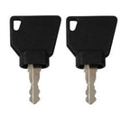 Ignition Key for JCB Volvo Mini Excavator Loader 3CX 701 45501 14607 2 Pack
