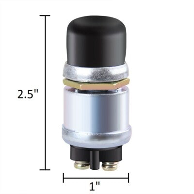 12V 50A Waterproof Switch Push Button for Cars Boat Horn Engine Start Starter