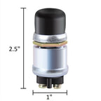 12V 50A Waterproof Switch Push Button for Cars Boat Horn Engine Start Starter