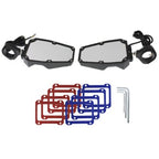 UTV Rear View Side Mirrors w/ LED Lights For Polaris RZR 1.75"-2" Roll Cage NEW