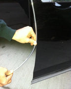 Flexible Chrome Door Edge Guard Molding Trim Protector 15 FT Roll 4 Doors