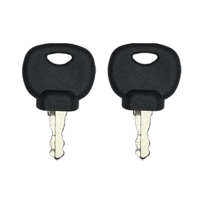 (2) Ignition Key for New Holland Volvo JCB Heavy Equipment 85804675 14707