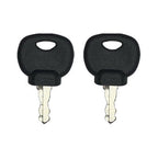 (2) Ignition Key for New Holland Volvo JCB Heavy Equipment 85804675 14707