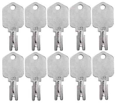 Forklift Key for Gradall Gehl Hyster Komatsu Yale JLG Daewoo Hitachi 10 Keys