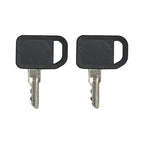 Ignition Key for John Deere Mower Tractor Gator AM131841 M73153 AM102439 2 Pack