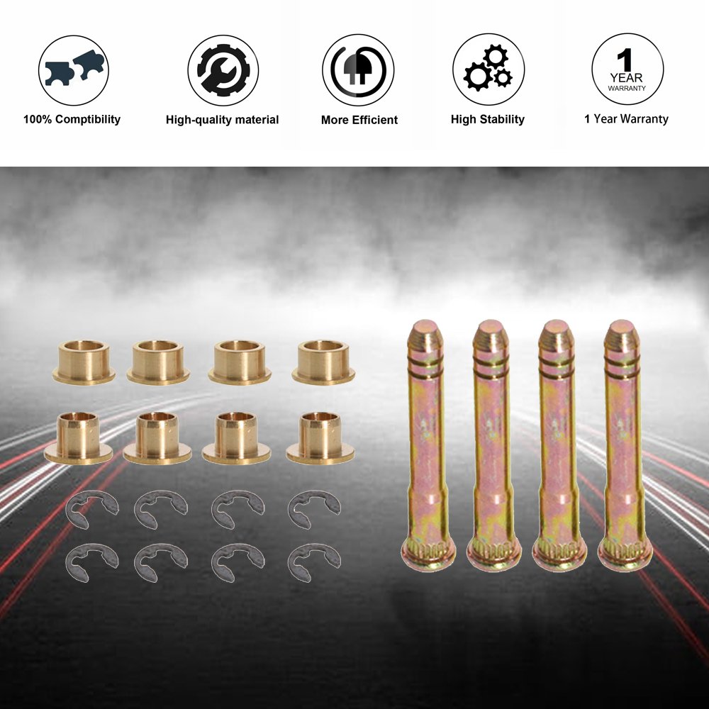 Aluminum Door Hinge Pin & Bushing Kit For Accord CR-V CRX CX DX EX SI EG6 B16