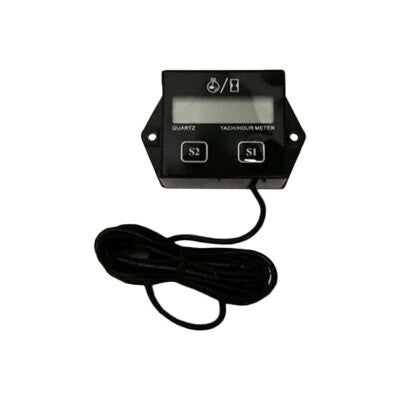 Digital RPM Tach Hour Meter for 2 Stroke 4 Stroke Engines