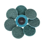 50PCS 2 inch Fine Surface Conditioning Discs Roll Lock Die Grinder Sanding Pads