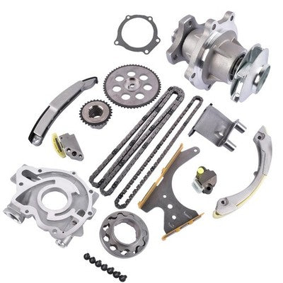 Timing Chain Kit + Water Pump + Oil Pump For 07-11 Chevrolet GMC Hummer Isuzu