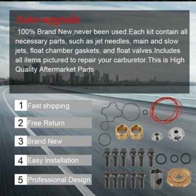 Powerstroke 7.3 Turbo Rebuild Kit 360�� Upgraded Fit for Ford  E-350 Econoline