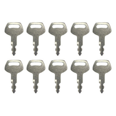 (10) Ignition Key for Case JCB Sumitomo Linkbelt Excavator S450 150979A1 KHR3079