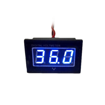 36V Golf Cart Digital Volt Meter Battery Gauge for Club Car EZGO Yamaha Blue