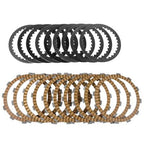 Clutch Friction Steel Plates Kit for Harley Dyna Wide Glide Road King 1999-2017