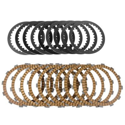 Clutch Friction Steel Plates Kit for Harley Dyna Wide Glide Road King 1999-2017