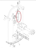 70324-G01 70248-G01 Shock Absorber For EZGO Medalist TXT 1994+ Front Rear