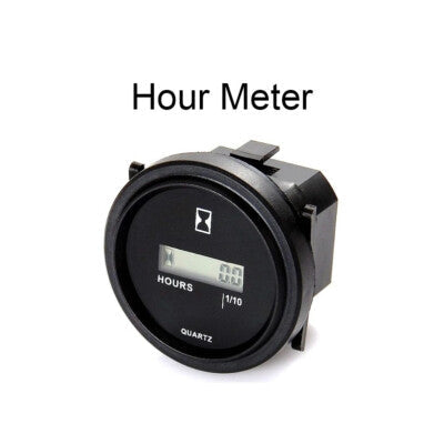 Marine Grade Jon Boat Trolling Motor Battery Indicator with Hour Meter Function
