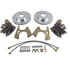 For GM 10 & 12 Bolt Buick Skylark Chevy Bolt-On Rear Disc Brake Kit w/ E-Brake