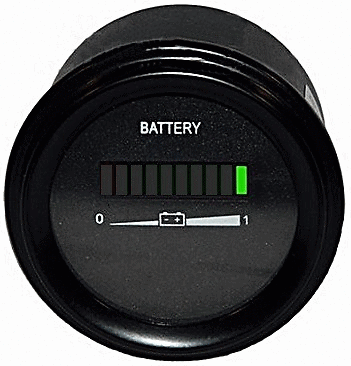 36 Volt Golf Cart Battery Indicator Meter Gauge 2 Inch for EZGO Club Car Yamaha