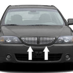 Chrome Grille Grill Trim Kit for Lincoln LS 00 01 02 03 04 05 06