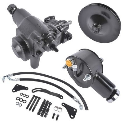 Power Steering Gear Box Conversion Kit for Chevrolet Biscayne Impala 1958-1964