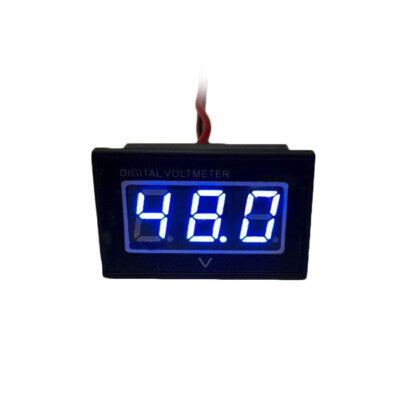 48V Golf Cart Digital Volt Meter Battery Gauge for Club Car EZGO Yamaha Blue