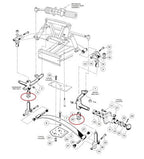 1016389 King Pin Wave Washer 2 Pack for Club Car Precedent Golf Carts 2004 Plus