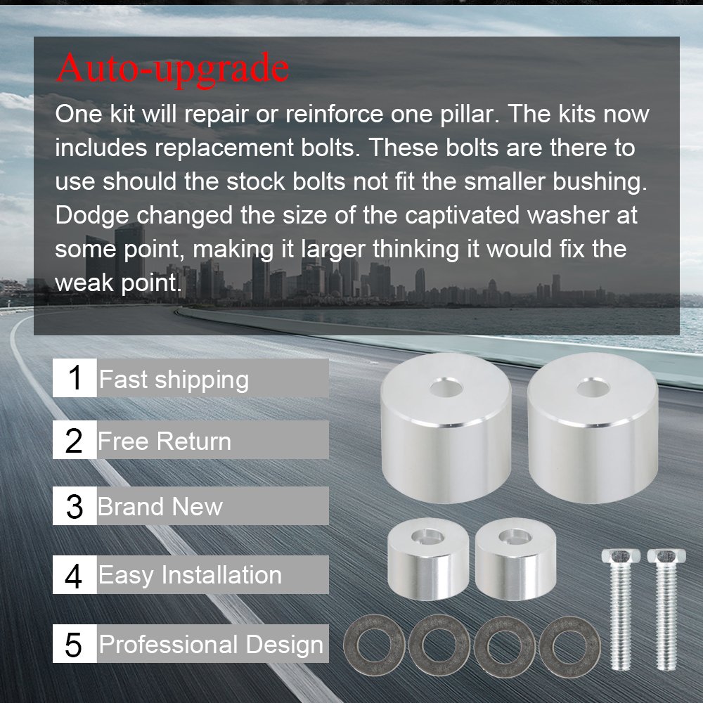 A Pillar Grab Handle Repair KIT For Dodge Ram 1500 2500 3500 2002-2009