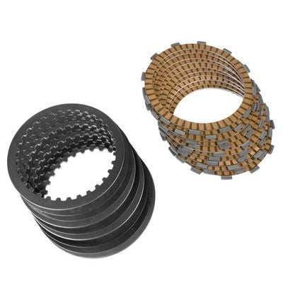 Clutch Friction Steel Plates Kit for Harley Dyna Wide Glide Road King 1999-2017