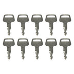 Ignition Key for IHI Case Morooka Chieftain Excavator Heavy Equipment 5080 10 Pack