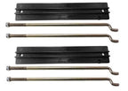 2 Pack Battery Hold Down Plate and Rods for Club Car 36V 48V 101090801 1013683