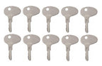 10 Keys for Mitsubishi Forklift Dozer Tractor International CAT Kubota 12343