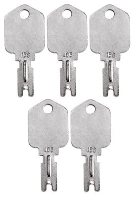Forklift Ignition Keys for Gradall Gehl Hyster Komatsu Yale JLG Daewoo Hitachi 5 Pack