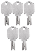 Forklift Ignition Keys for Gradall Gehl Hyster Komatsu Yale JLG Daewoo Hitachi 5 Pack
