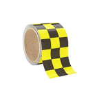 Vintage Snowmobile Ski Doo Blizzard TNT Hood Black Yellow 3 Inch Race Tape Stripes