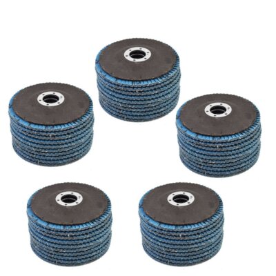 50Pack 4-1/2"x7/8'' 60 Grit T29 Premium Zirconia Flap Disc Sanding Grinding