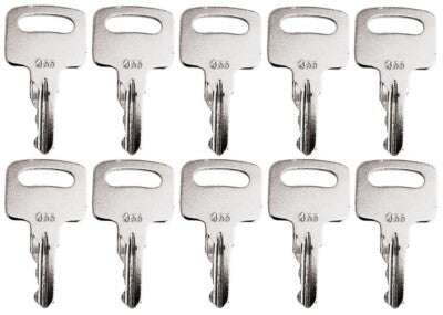 455 104466 Keys For Genie Skyjack Snorkel Terex Vermeer Upright Lifts 10 Pack