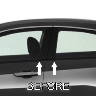 1/4 Chrome Molding Pillar Post Trim Roll DIY Kit