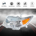 Headlight Assembly For Toyota Camry LE XLE 2010-2011 Headlamps Left/Driver Side