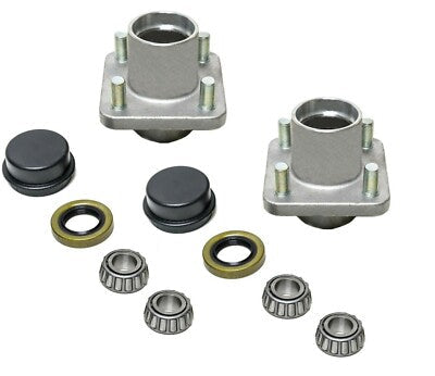 2 Pack Front Wheel Hub Kits Bearings Seals for Club Car 1982 2002 Cart 1011892