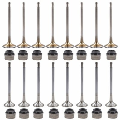 Engine Intake Valves & Exhaust Valves Kit Fit For Audi VW 2.0T (FSI, TSI) *16